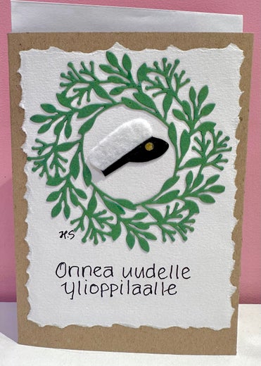 Ylioppilaskortti, Ylioppilaslakki k&auml;sintehty