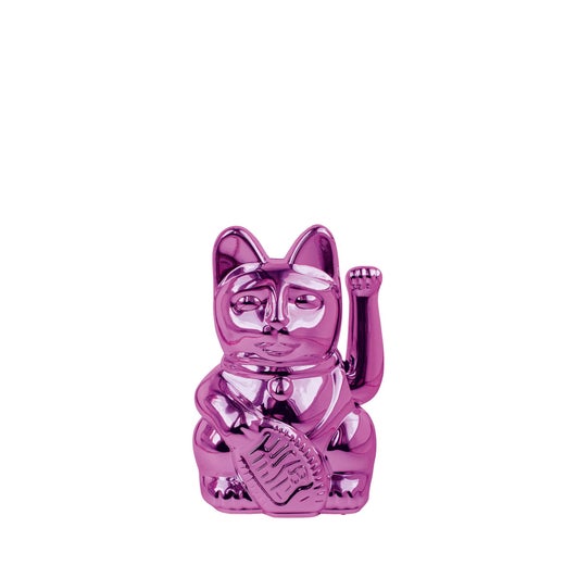 Maneki Neko  - Shiny Pink, pieni